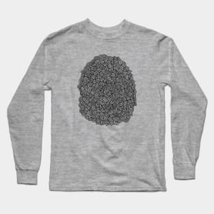 Psychedelic Teardrop Long Sleeve T-Shirt